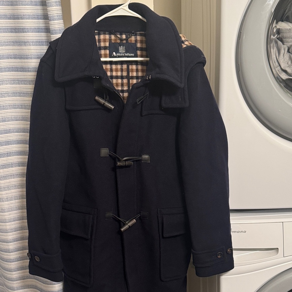 Aquascutum London Plaid Coat